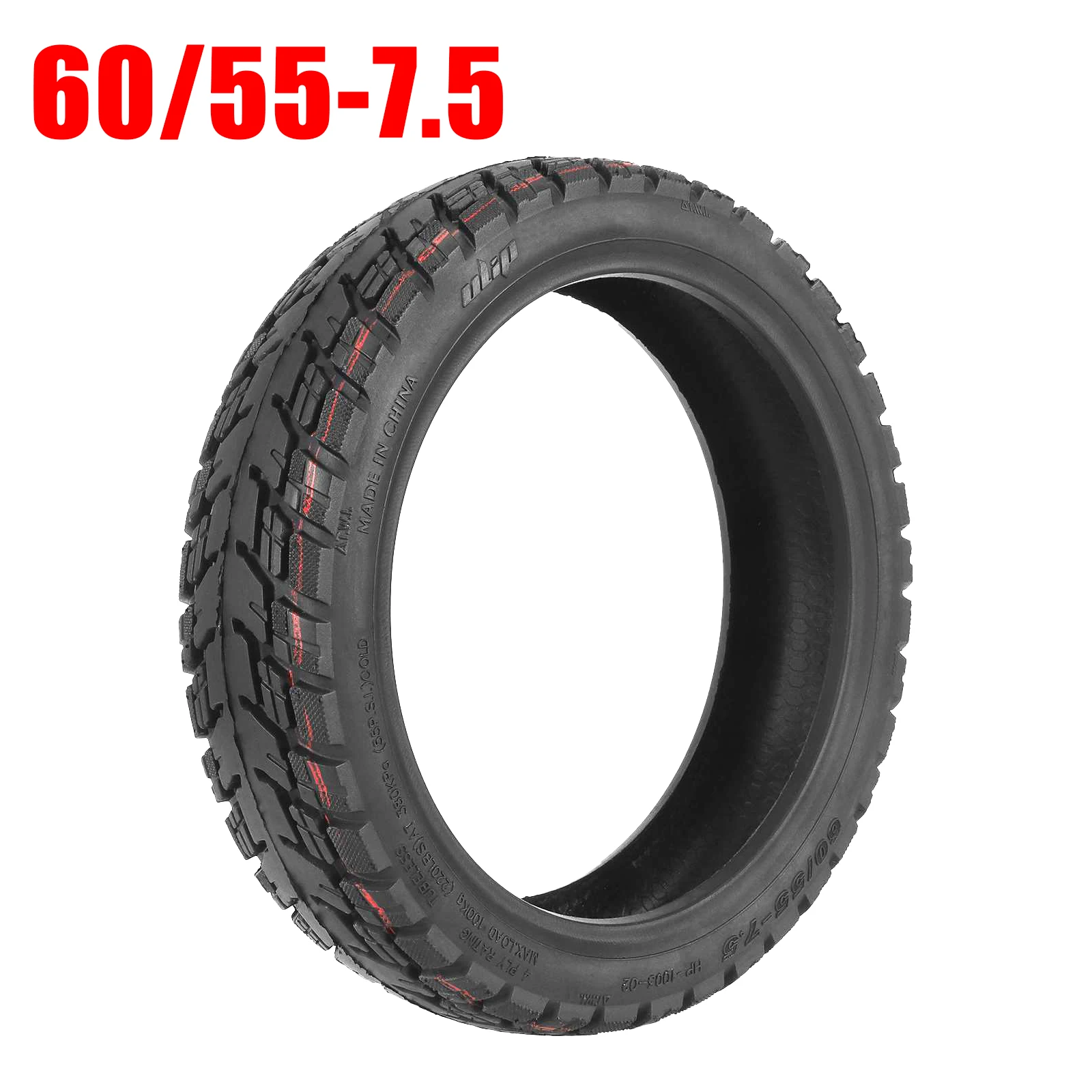 

Ulip 10 Inch 60/55-7.5 Off Road Tubeless Tire For Ninebot S90L Electric Scooter Thickened Rubber Non-slip Tire Accessories Parts