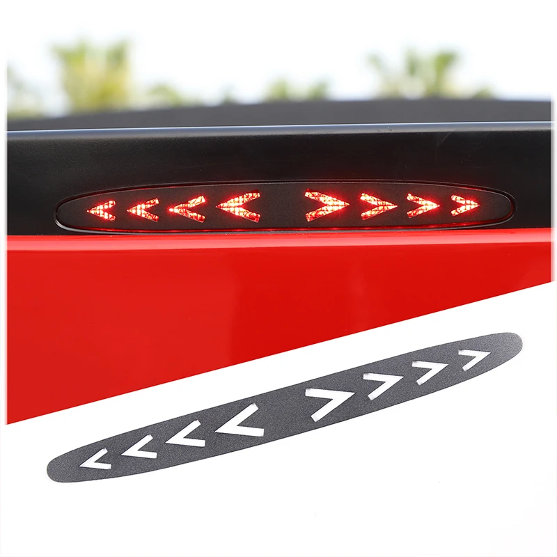 

For Chevrolet Corvette C6 2005-2013 Aluminum Alloy Car High Brake Light Trim Exterior Modification Accessories