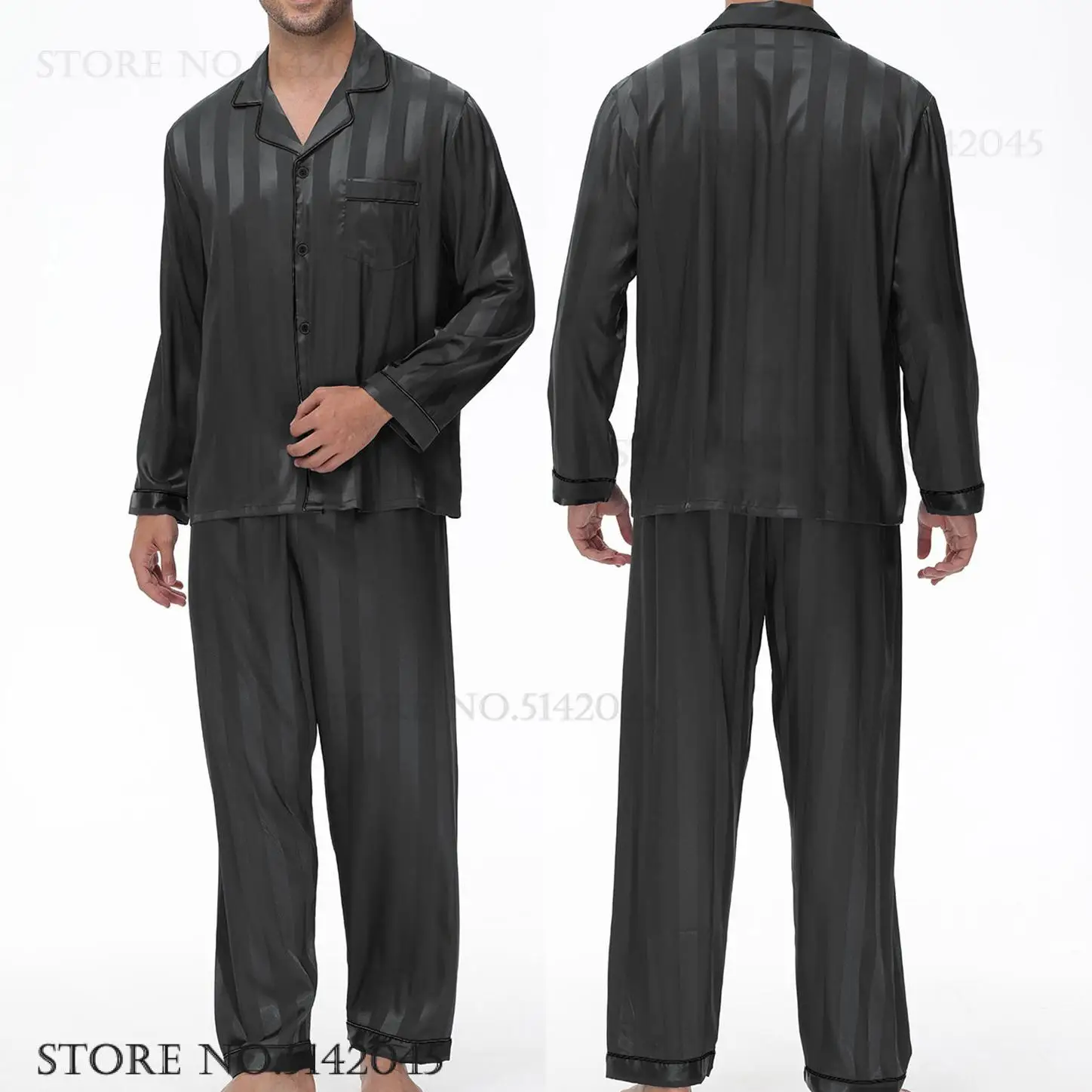 Thumbnail 3 - #69 Button Down Sleepwear Sets List of Top Picks