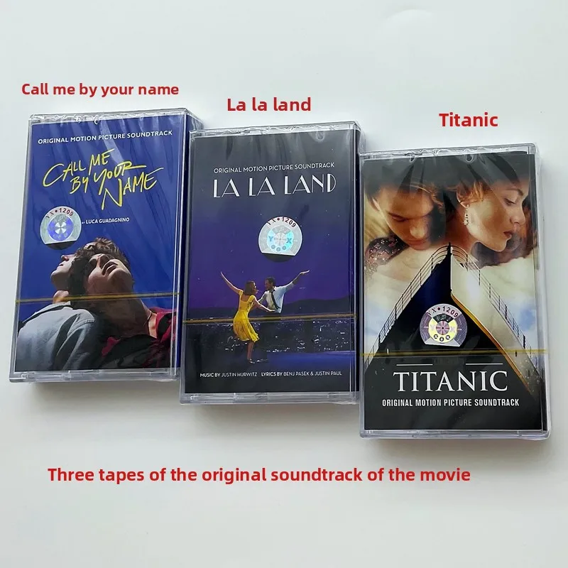 

Cassette Tape Movie Soundtrack Audio Cassette Multi Disc Set New Sealed Nostalgic Collection Playback Tape