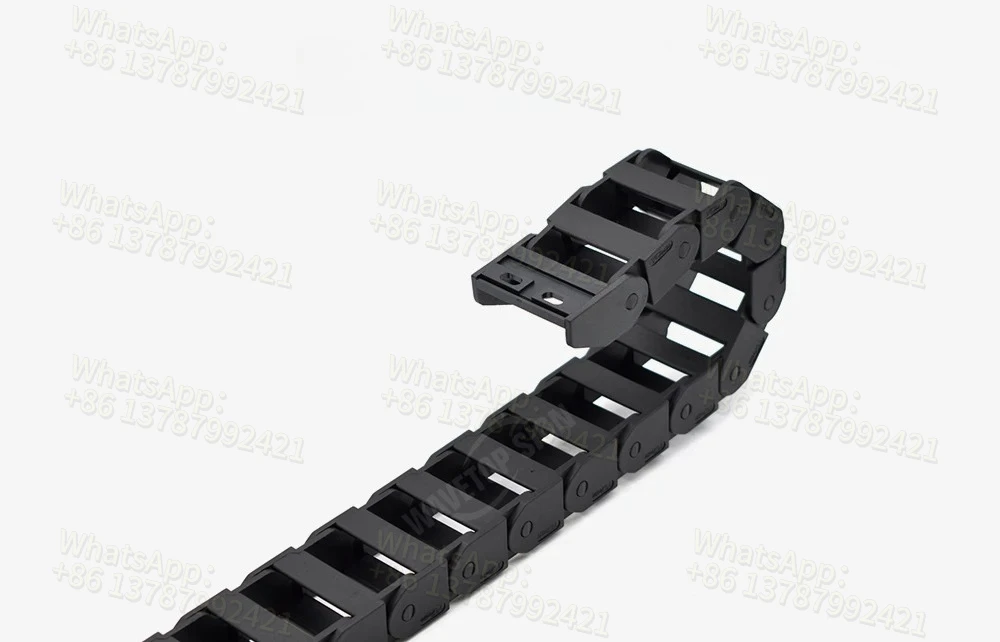 Bridge Non-Opening Cable Chain 10x20 15x20 15x30 Transmission Plastic Drag Towline For Laser Cutting Engraving CNC Machine Tool