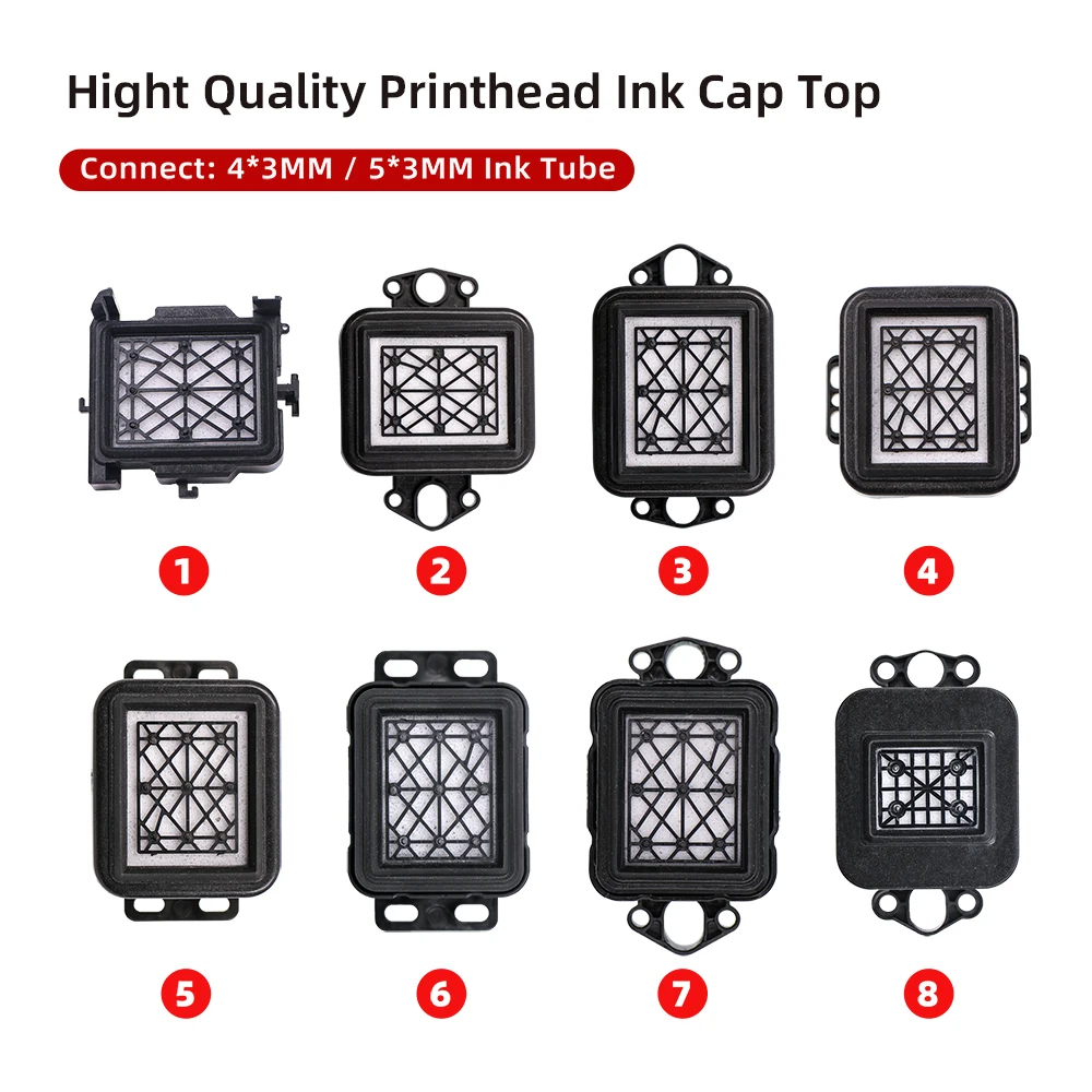 

2 шт. крышки для печатающих головок i3200/4720 для принтеров EPSON DX5 DX7 XP600, станция для очистки чернил для экосольвентных принтеров
