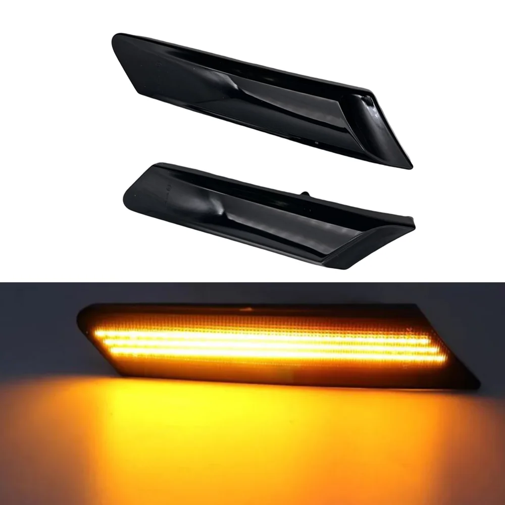 

2pcs LED Dynamic Side Marker Turn Signal Light For Porsche 911 Carrera 997 Targa Targa 4S Carrera GTS Boxster 987 Cayman 987C