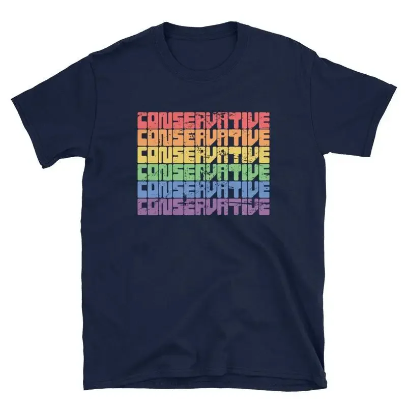 Gay Lesbian Republican T Shirt LGBT Conservative Retro Style