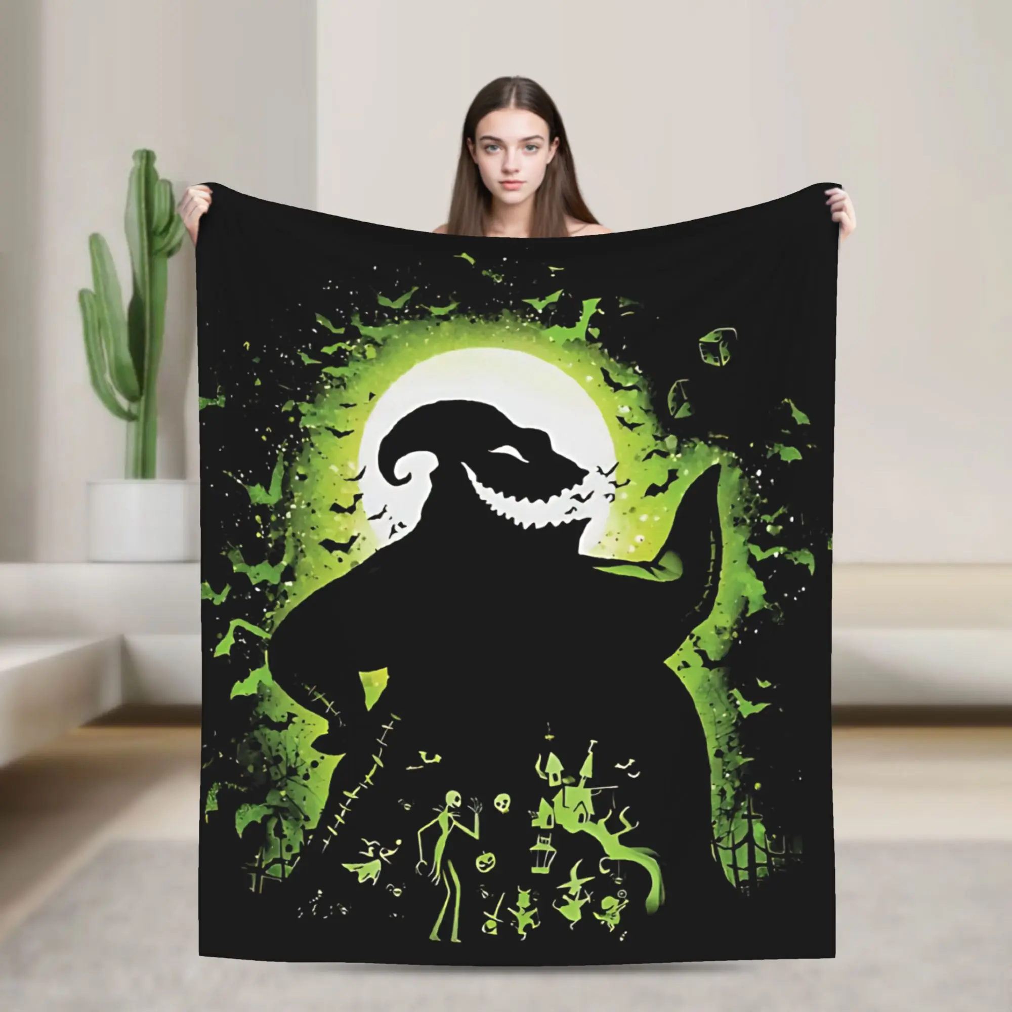 

Одеяло «Кошмар перед Рождеством» Джек Кинг, плюшевые одеяла, летние мягкие теплые покрывала с кондиционером,