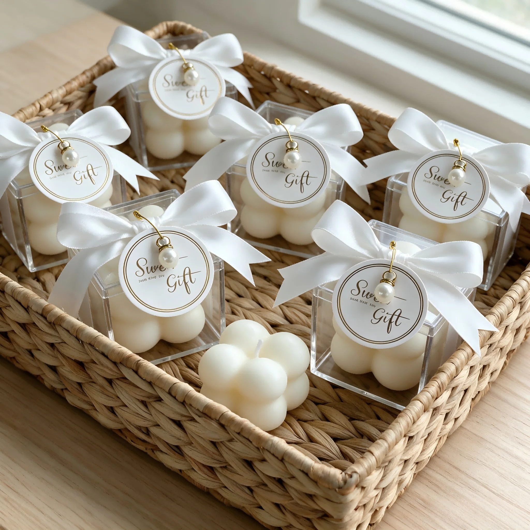 10/20 مجموعة شموع فقاعية للزفا - مراجعة Scented Candle Set وسعره