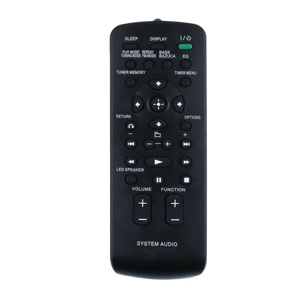 New Replacement Remote Control For Sony RDH-GTK37IP RDH-GTK17IP GTK-X1BT Home Audio System