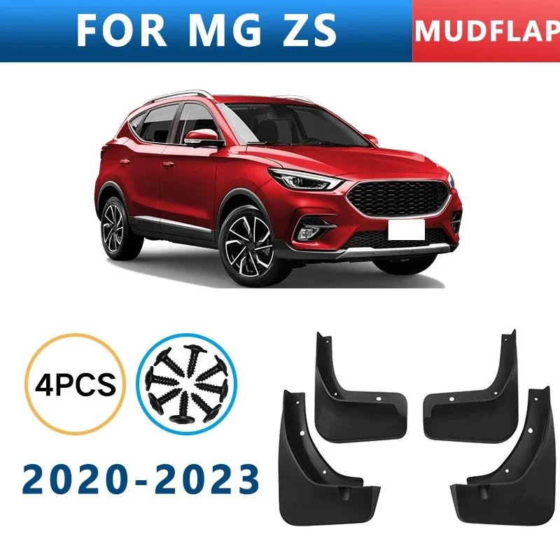 

Mud Flaps Fit for MG ZS 2020-2023 2021 2022 Mudguards Tire Fenders Splash Proof Accessories Wheel Guards 4ps