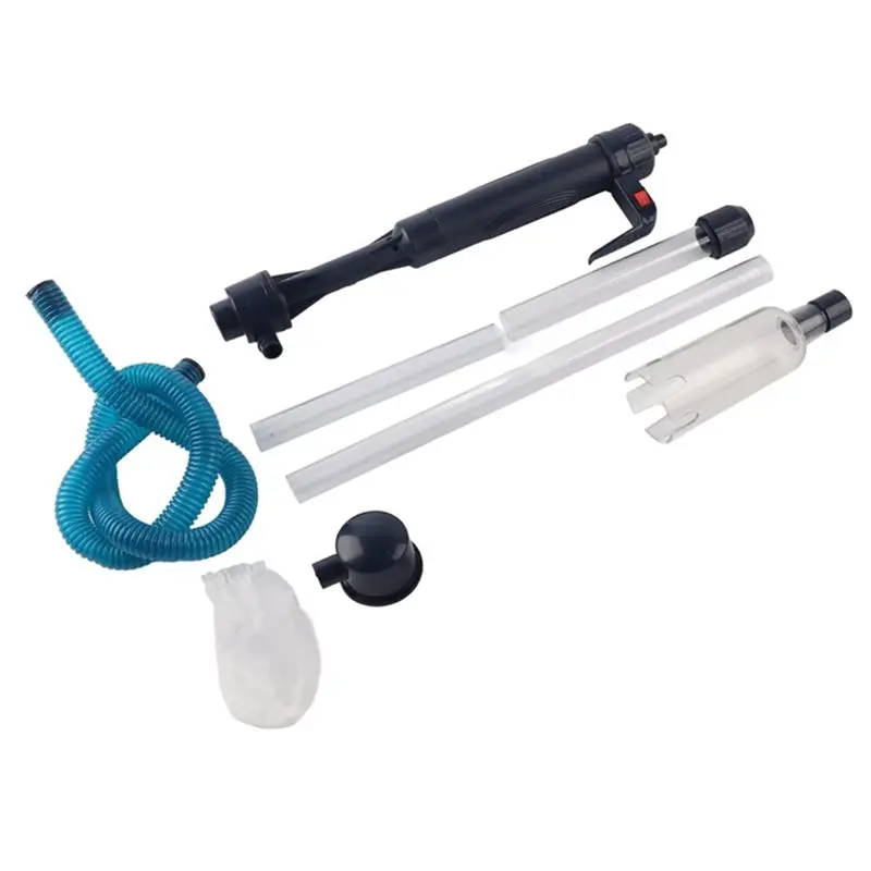 WCS-Automatic Aquarium Gravel Cleaner & Siphon Pump - Water Changer & Effortless Water Changes And Sand Washing EU Plug