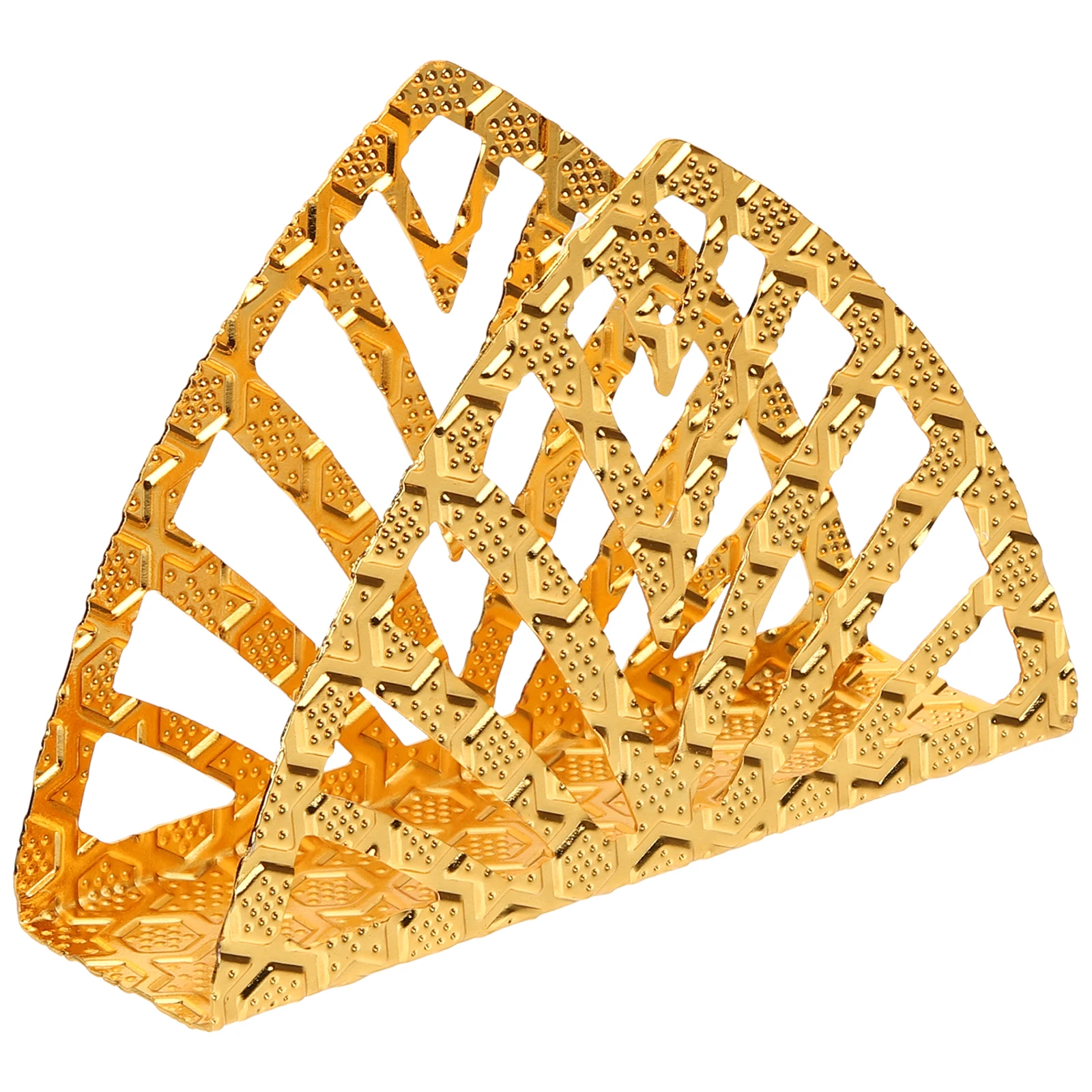 

Retro Iron Napkin Holder Decorative Paper Kitchen Rack Storage Table Travel Tissue Pack European Hollow out Desk
