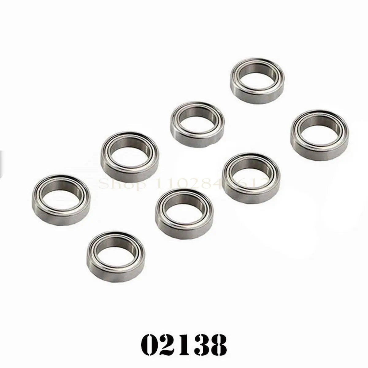 8pcs 6700ZZ Bearing Ball Bearing 10x15x4mm For Himoto HSP 02138 1/10 RC Car 94101 94102 94105 94106 94108