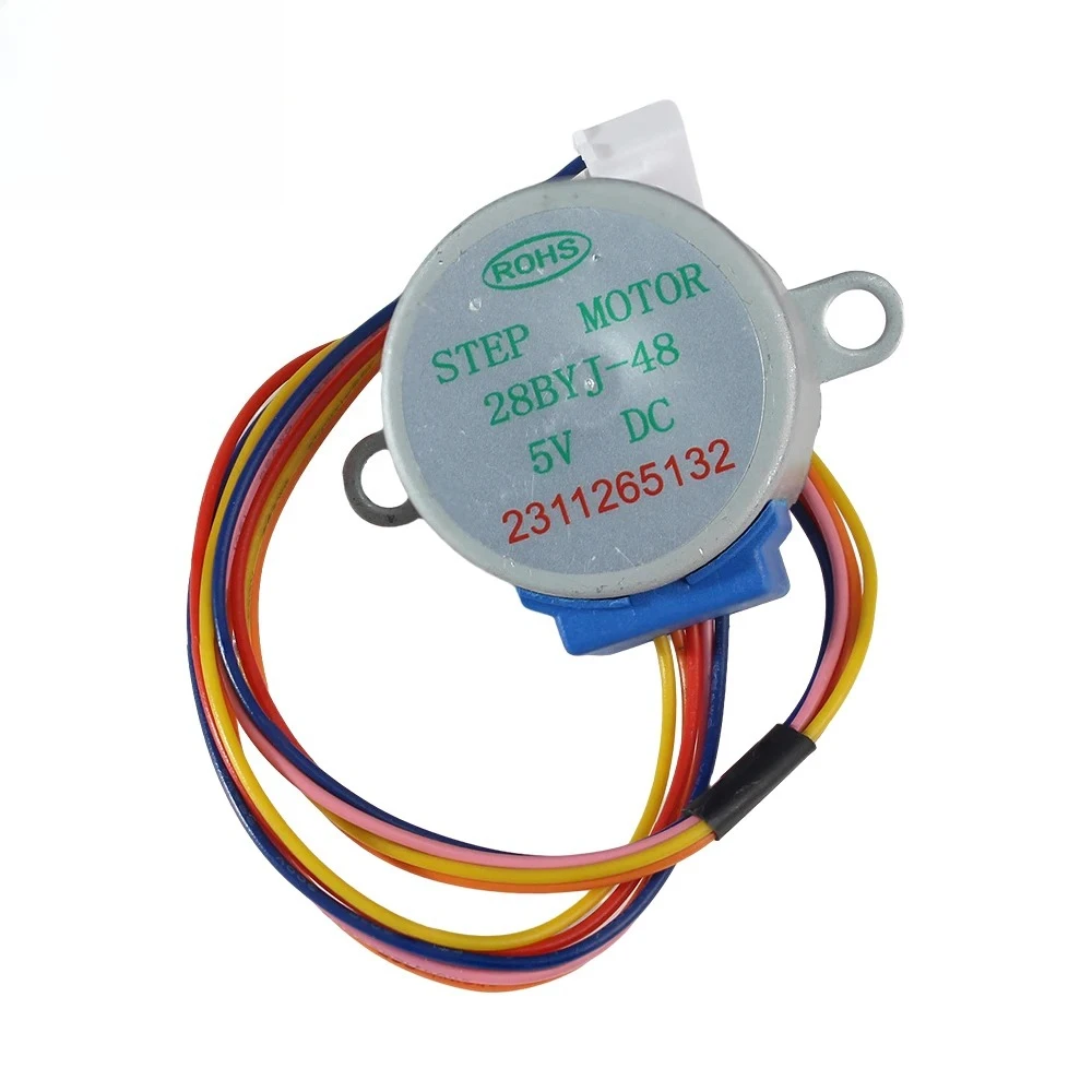1 Buah 5V/12V 28BYJ-48 Motor Stepper ULN2003 Papan Driver Motor Langkah Mikro untuk Arduino DIY Robotika dan Proyek Elektronik