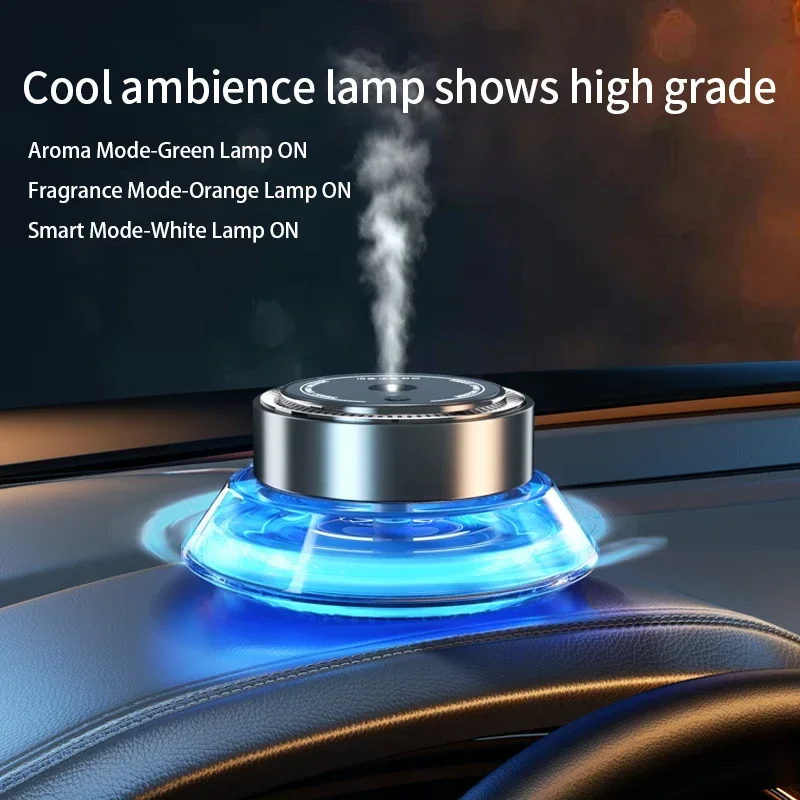 FirmHome StoreCar Essential Oil Diffuser Smart Spray Portable Wireless Usb Air Perfume Aroma Diffuser For Scent Air Freshener Ca