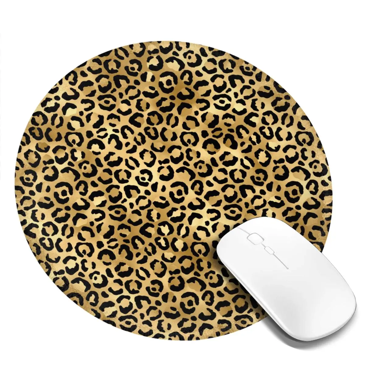 Animal Spots Print Mouse Pad Cheetah Animal Comfortable Mousepad Gaming Accessories For Office Home Computer Design Mouse Mats