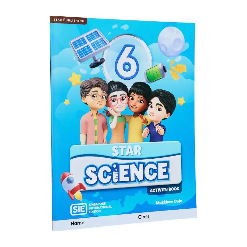 

Рабочая тетрадь Star Science 6 года SIE Мэтью Коул Звездное издательство 9789811741517 Книга