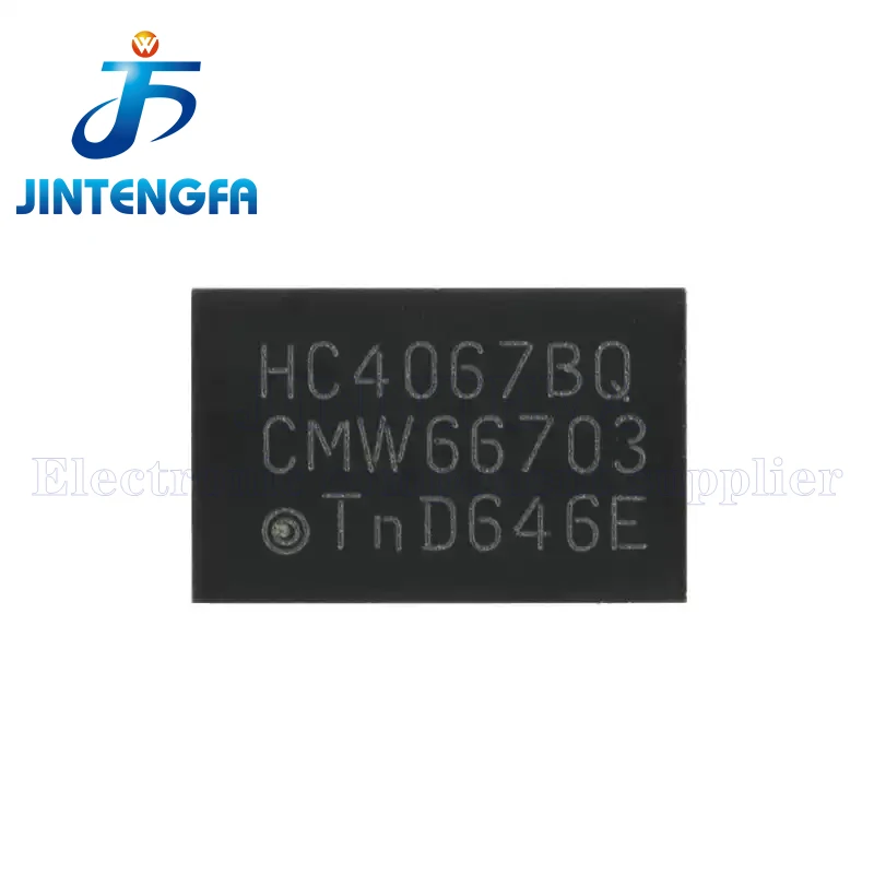 10PCS 74HC4067BQ 74HC4067 HC4067BQ 74HC4067BQ,118 QFN DHVQFN-24 Multiplexer Switch ICs SMD IC