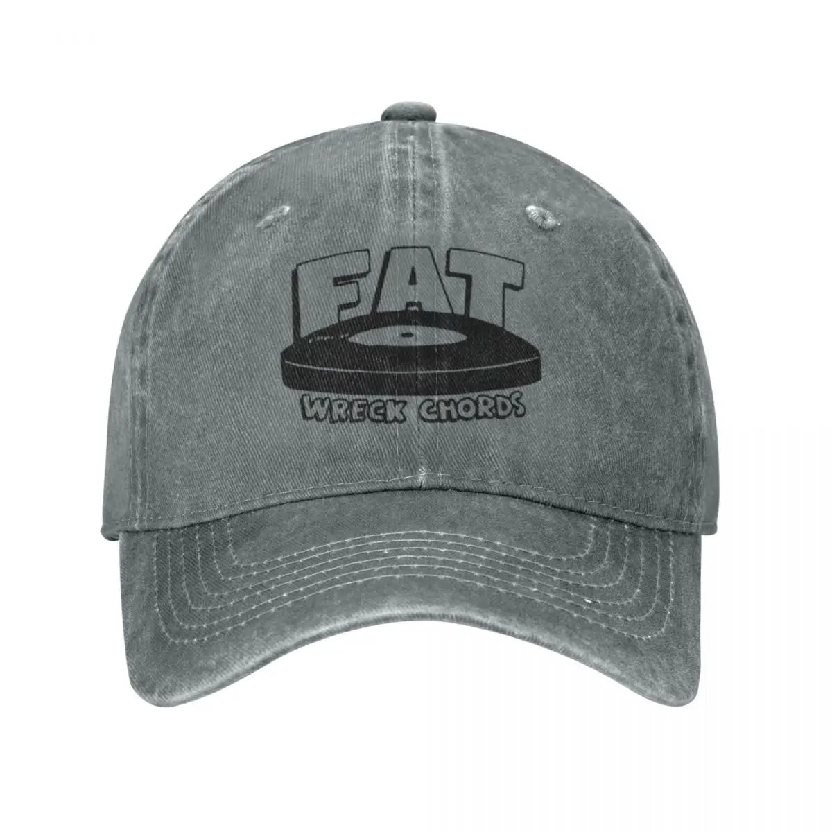 Best Seller - Fat Wreck Chords Merchandise Baseball Caps Washed Denim Hats Adjustable Casquette Sports Baseball Cowboy Hat