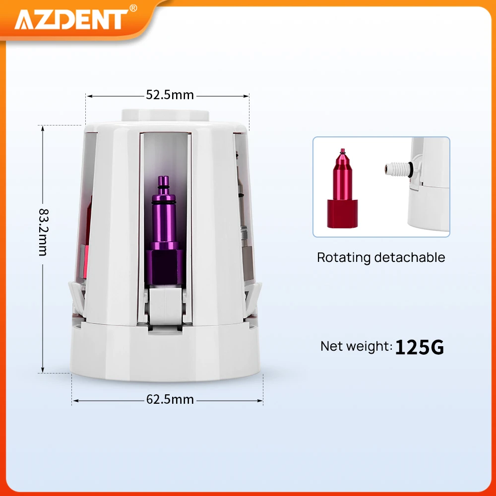 Dental Portable Handpiece Care AZDENT Spray Lubricant Oil Maintenance Universal 5 Nozzles for Standard Spray Dentistry Tool