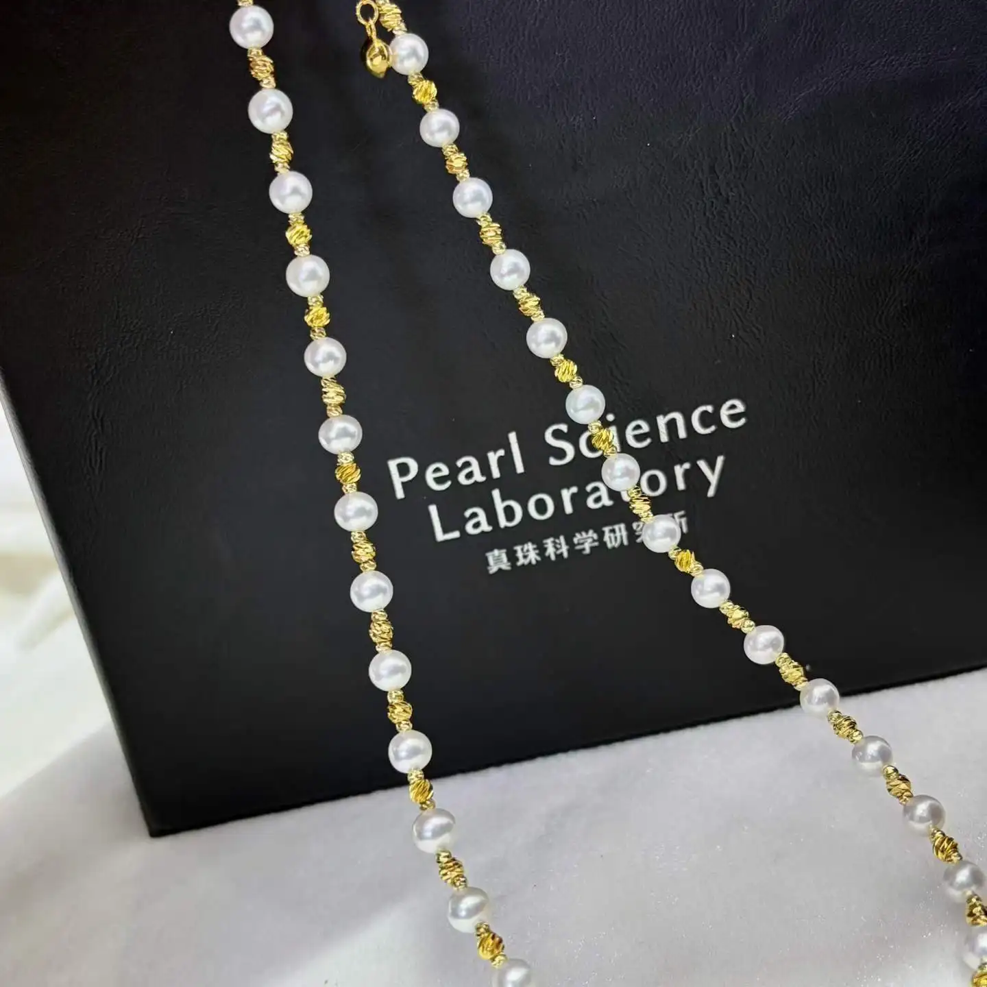 Certificate Natural Freshwater Pearl Necklace 4-5mm 925 Solid Silver Starry Sky Beaded Choker Neck Chain for Women Fine Jewelry