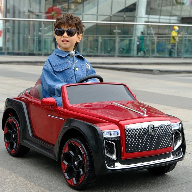 Rb Speed Ride On Electric Car Four Wheel Drive Remote Control Mobile App Early Education Large Capacity Battery Off Road