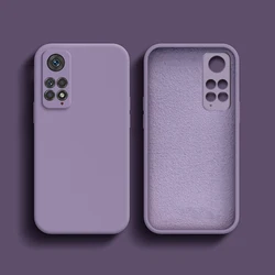 Original Liquid Silicone Case For Xiaomi Redmi Note 11 12 10 9 8 7 6 5 Pro Note 12s 11s 10S 9S 12 Pro Plus 5G Back Cover Case