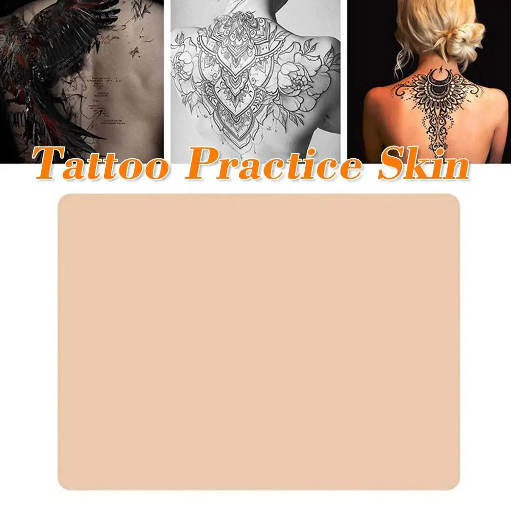

5 шт., силиконовая татуировка для практики кожи для перманентного макияжа, татуировка для начинающих, пустая поддельная татуировка, кожа, инструмент для упражнений из синтетической кожи