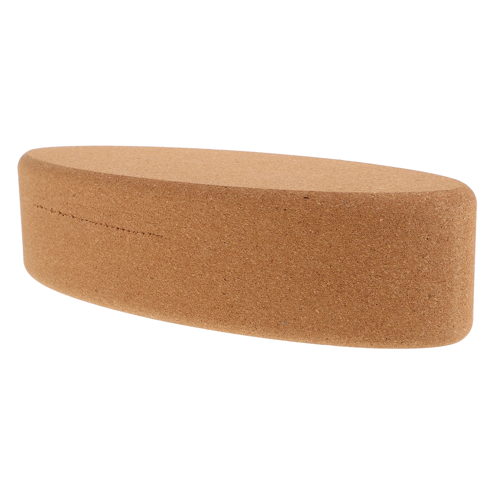 

Yoga Blocks Wood High Density Yoga Blocks Cork Oval Aid Stretching Dance Balance Support Gym Equipment