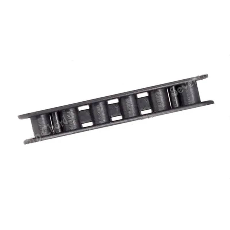 4 Stücke Kunststoff Humbucker Schraube Spule für E-gitarre Doppelspule Pickup String Abstand 50 MM Schwarz Zubehör – Detail 3