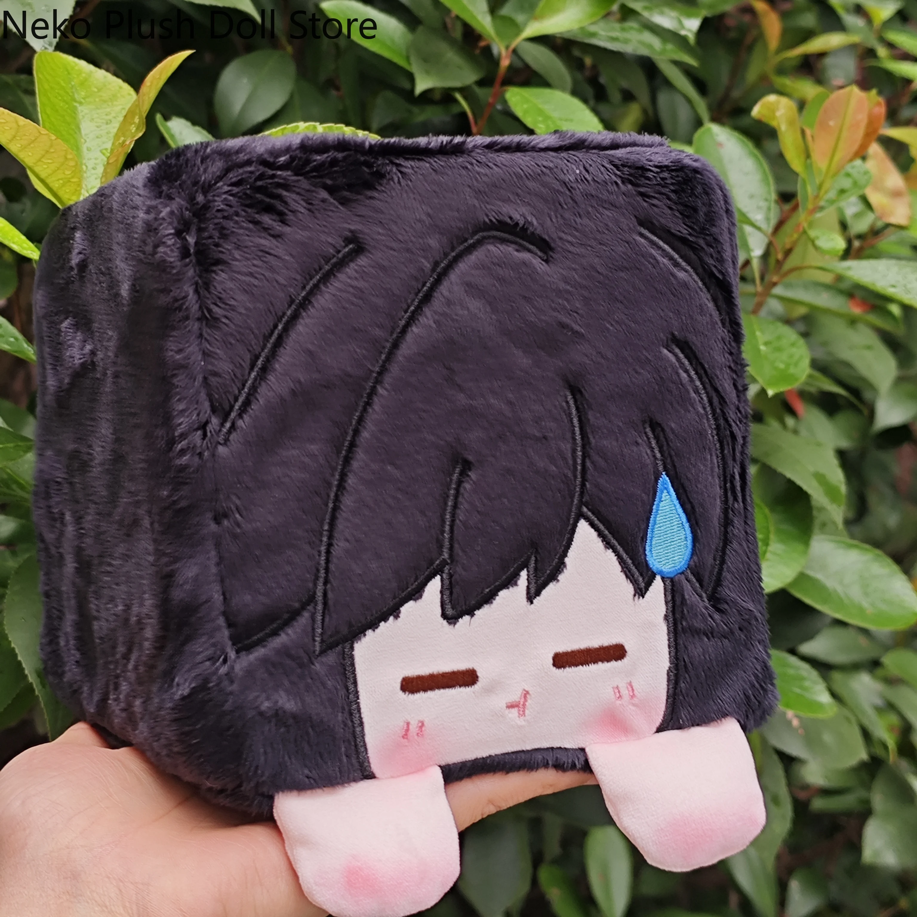 

Tomioka Giyuu Anime Game Cosplay Cute Small Sugar Cube Plush Pillow Stuffed Doll Plushie Pillow Toys Cushion