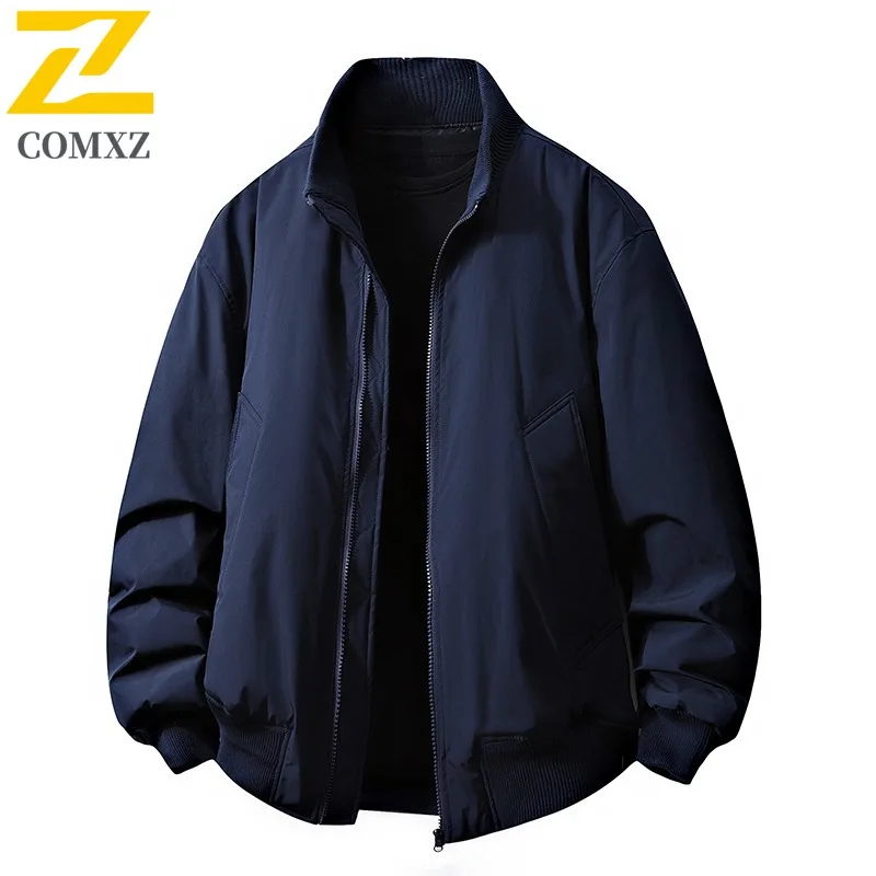 

COMXZ Мужская бейсбольная куртка-авиатор, весенне-осенняя негабаритная куртка в американском универсальном стиле, легкий повседневный универсальный топ премиум-класса