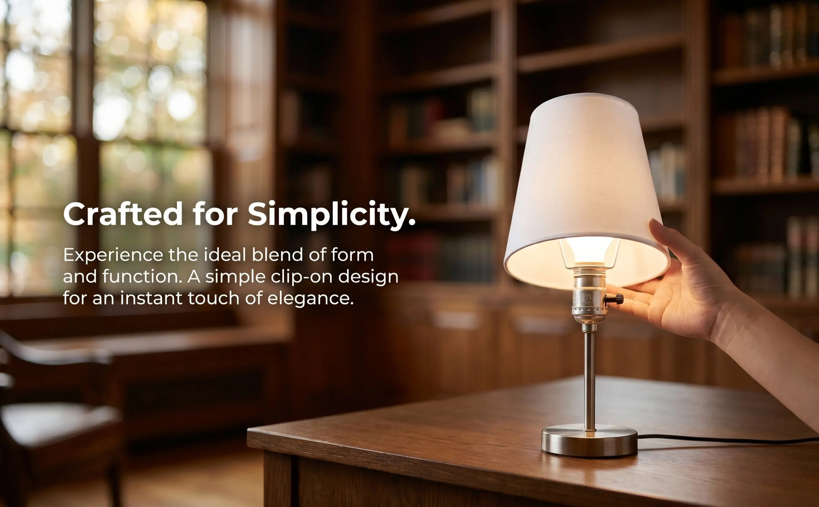 Small Thickened Lamp Shade Clip on Bulb Table Light Shade Replacement for Table Lamps Floor Lamps Indoor Use Lamp Shades