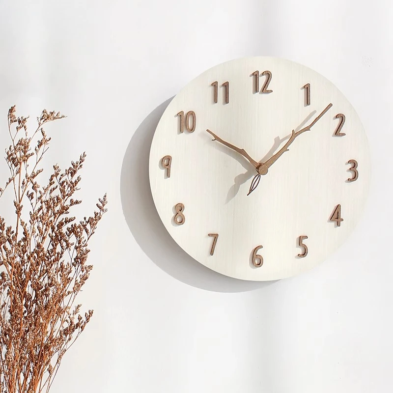 Nordic Creative Wall Clock Simple Aesthetic Living Room Interior Clock Fashion Silent Modern Design Horloge Murale Wall Decor