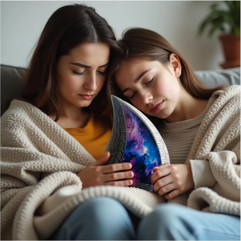 مجموعة جرة حرق الجثث للبالغين صديقة للبيئة - جرة جنازة كبيرة بتصميم دمعة للرماد البشري، تستوعب 220 رطلًا، تتضمن 2 صغير