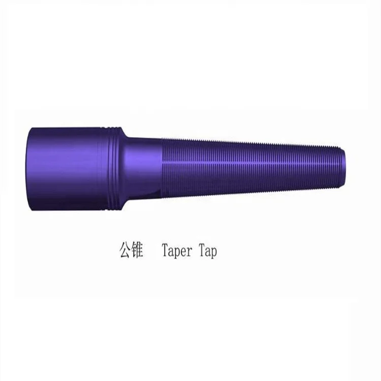 API oilfield  drilling rig salvage tool 5/8'-32 tapered tap steel carbide material forging condition mop processing