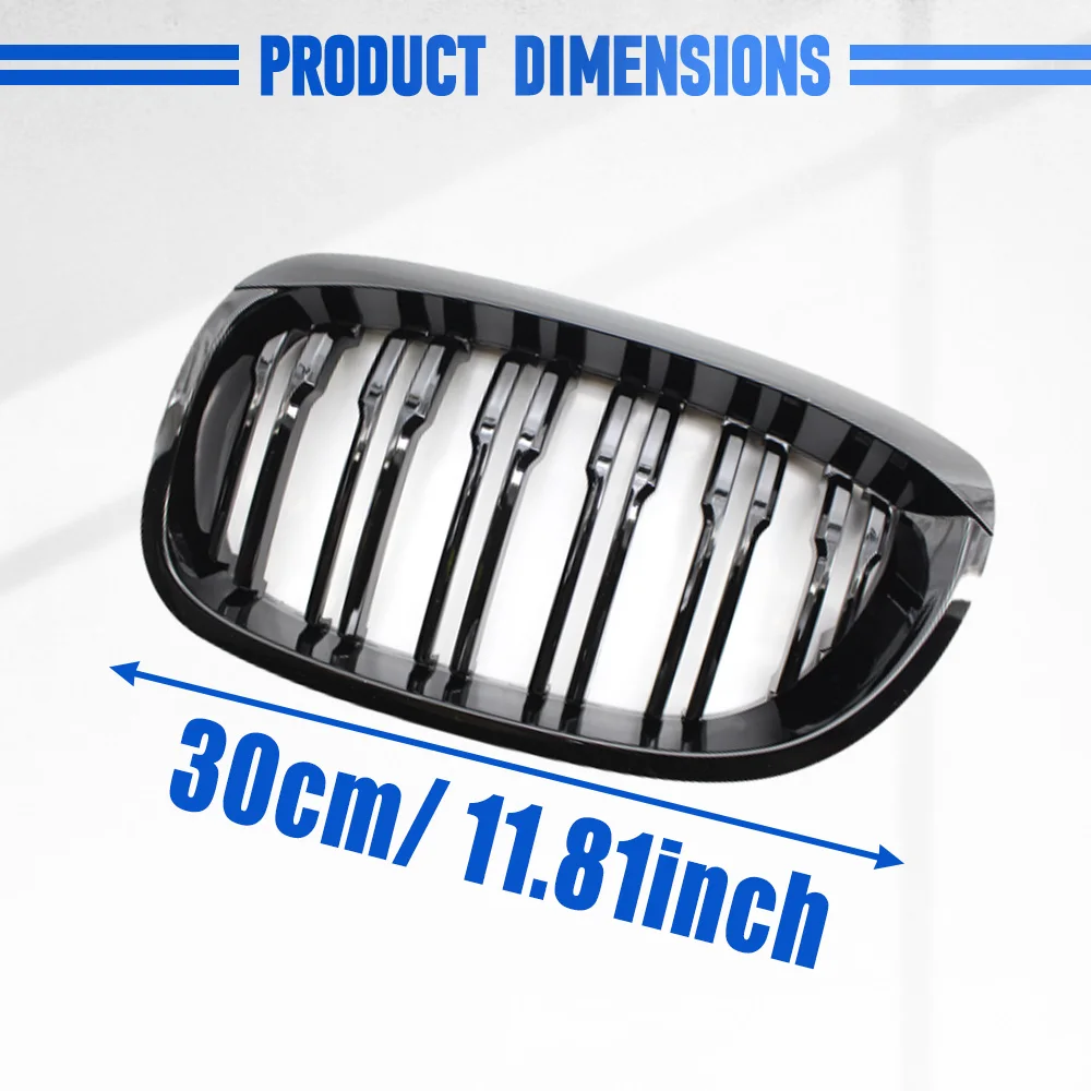 51137064317 51137064318 Front Bumper Kidney Grille for BMW E46 2-Door Facelift 2003-2006