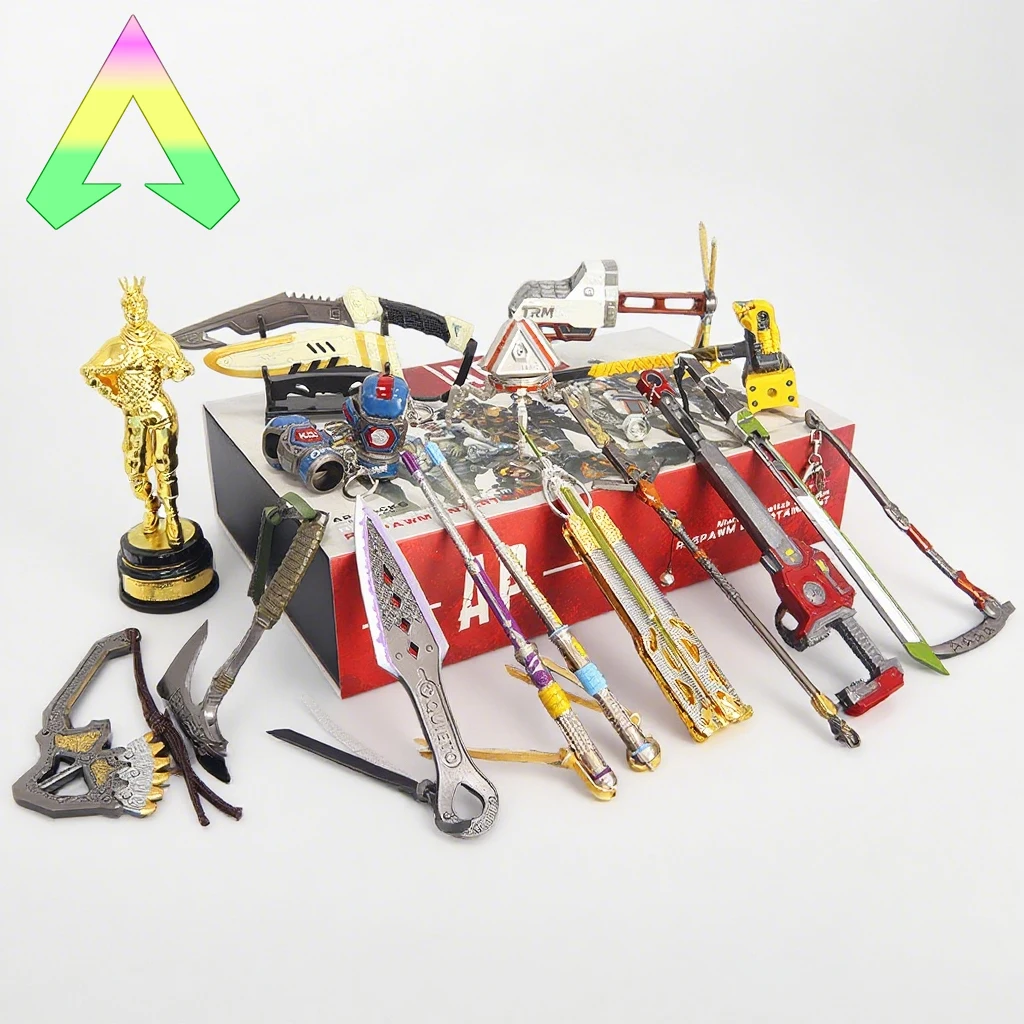 

Apex Legends Heirloom Weapon Box Model Octane Melee Weapon Wraith Kunai Bangalore Cold Metal Bloodhound Raven Bite Gifts Toys