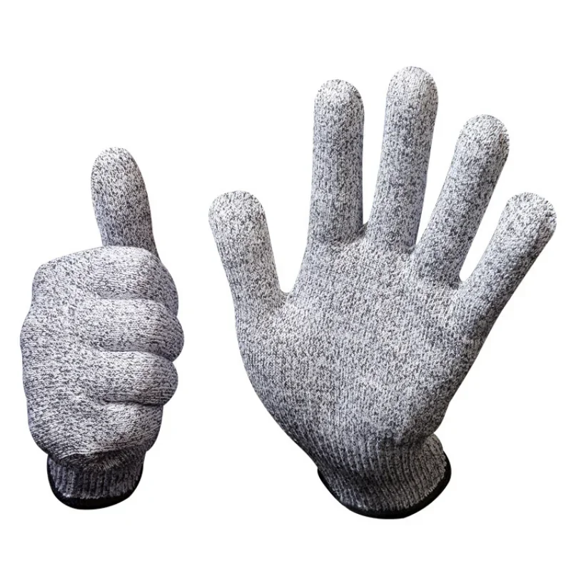 Guantes anticorte de grado 5, manoplas anticorte HPPE Amazon, protección de mano de exportación, jardinería y jardín