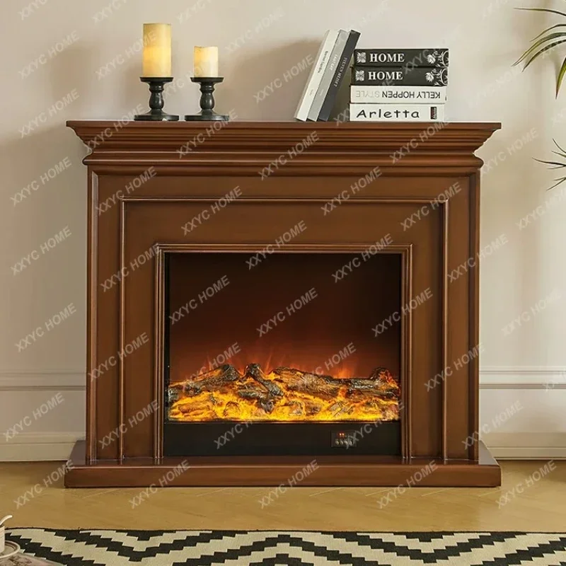 

A 1.2 meters fireplace decorative cabinet electronic fireplace core simulation flame household