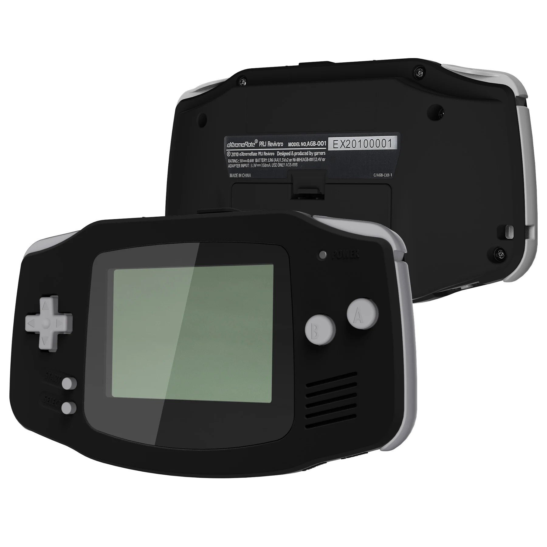 eXtremeRate IPS Ready Upgraded Replacement Shell Full Housing Cover Buttons for Gameboy Advance - for Both IPS & Standard LCD