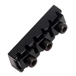 1pc 43mm Guitar Locking Lock Nut Guitar Parts With Wrench Black Top Mount Design Stringed Instruments Part Accessories