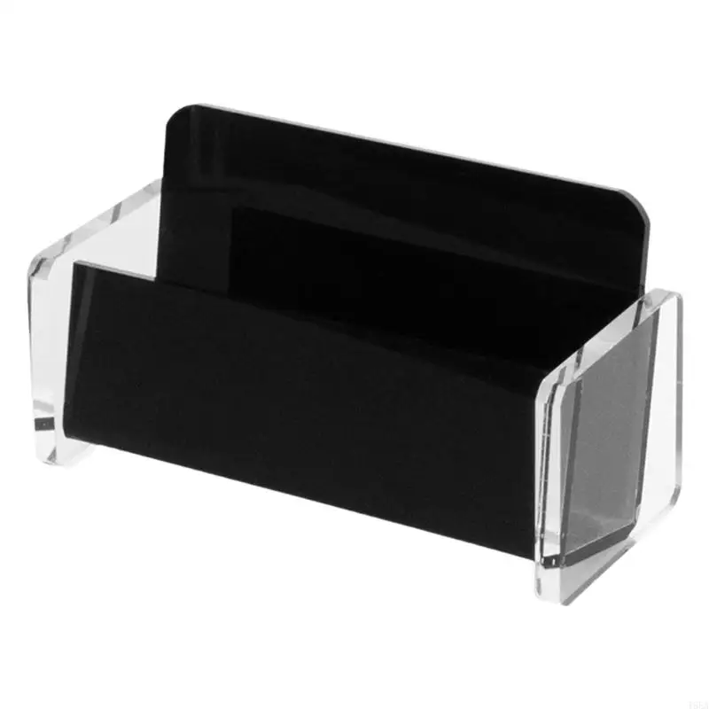 T5EA ล้างชื่ออะคริลิคชื่อผู้ถือบัตรยืน Star Clear Acrylics Card Stand Desk นามบัตรผู้จัดงานชื่อผู้ถือบัตร