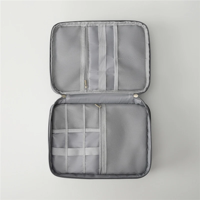 Cable Storage Bag Waterproof Digital Electronic Organizer Portable USB Data Line Charger Plug Storage Bag Travel Cable Organizer