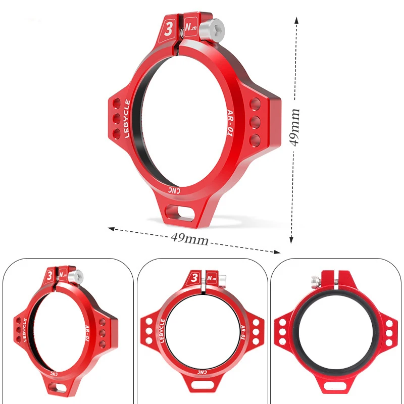 Bike Crank Preloader Adjuster Ring 28.99mm Spindle Adjustment Adapter for SRAM DUB NX GX XX1 CNC Aluminium Crankset Thread Ring