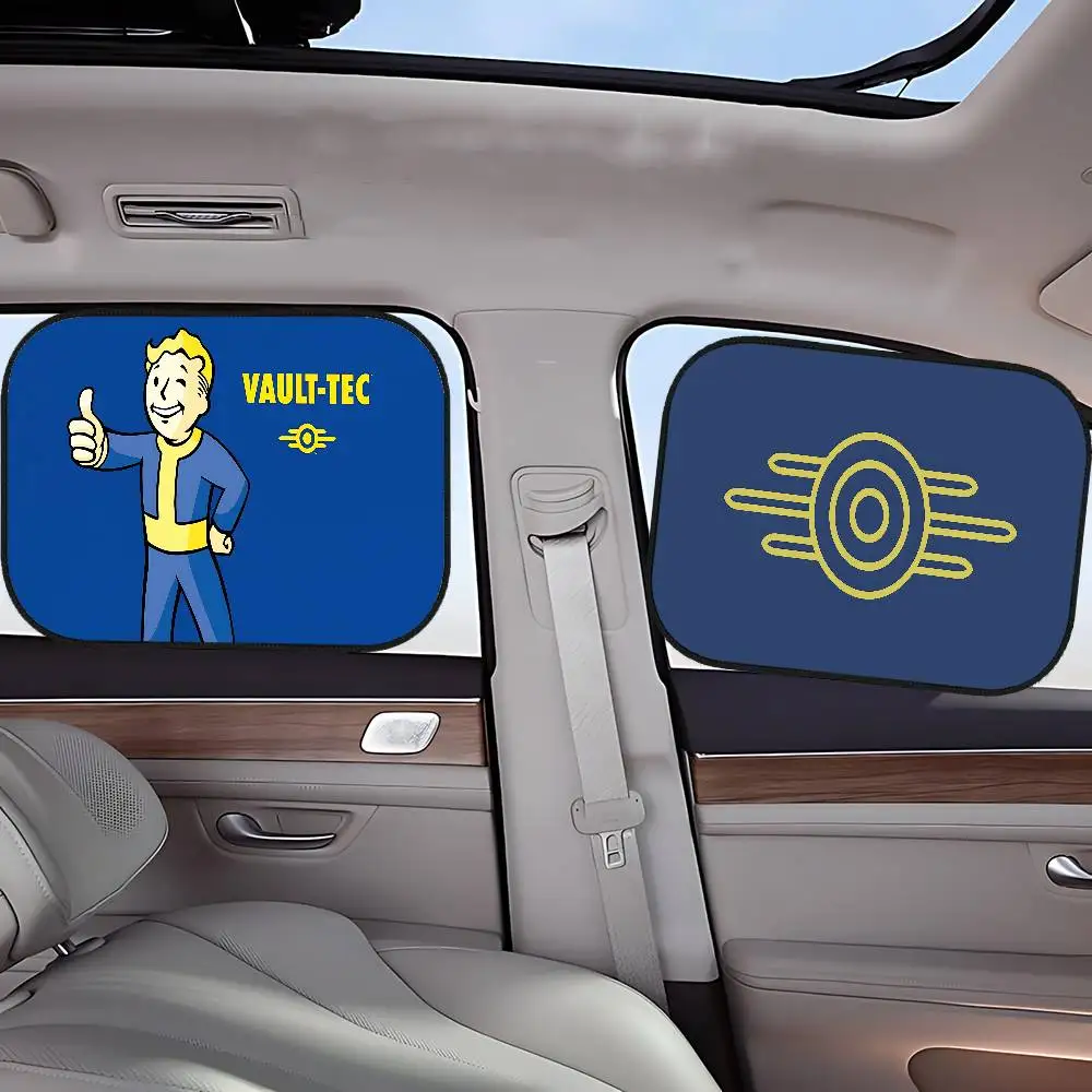 

Vault-Tec FalloutS логотип универсальный 1 шт. автомобильный адсорбционный солнцезащитный козырек на боковое окно солнцезащитный козырек авто солнцезащитный козырек для детей и взрослых