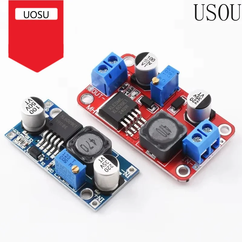 XL6019 DC-DC Booster Module Power supply Module Output Adjustable Super LM2577 XL6009 step-up module output 5V 12V 24V adjustabl