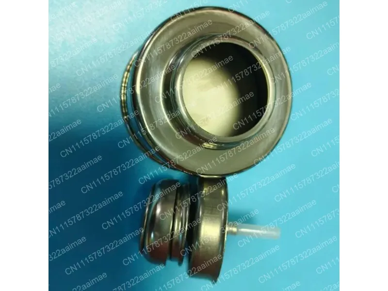 200ml Stainless Steel Anti-Static Alcohol Dispenser ESD-Safe Push Pump Container for Electronics Workshop