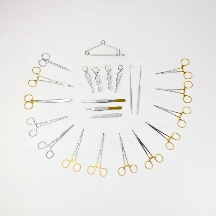 مجموعة أدوات رذاذ طبيب بيطري لمستشفى الحيوانات الأليفة، مجموعة أدوات جراحة الحيوانات الأليفة #5