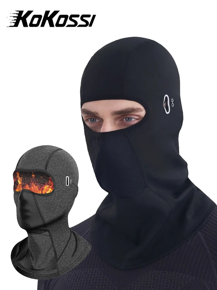 AliExpress KoKossi Winderproof Winter Motorcycle Cycling Warm Mask Helmet Liner Caps Balaclava Outdoor Sports Keep Warm Breathable Unisex