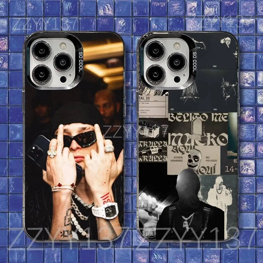 

Peso Pluma EXODO GENESIS Phone Case For iPhone 16,15,14,13,12,11,8,7,Pro,Max,Plus,Mini,XS,SE Shockproof Matte Cover