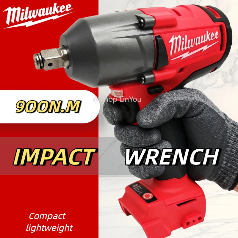 Milwaukee clé électrique sans fil grande couple clé à chocs sans brosse voiture camion réparation outils électriques pour batterie 18V
